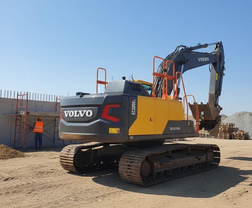 Used Volvo excavators 200
